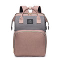 Multi-functional folding baby crib travel milk bottle large-capacity dry-wet separation mother and baby bag