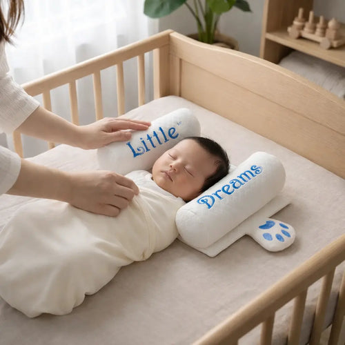 Newborn Cozy Sleep Pillow Set Baby Monkey Punch's Plush